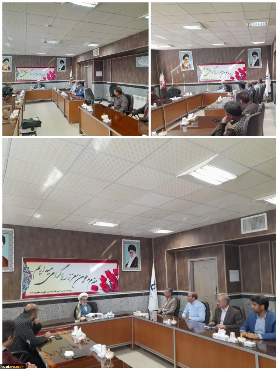 برگزاری جلسه درس اخلاق در آموزشکده فنی شهید مطهری تفت                                                                                                        6