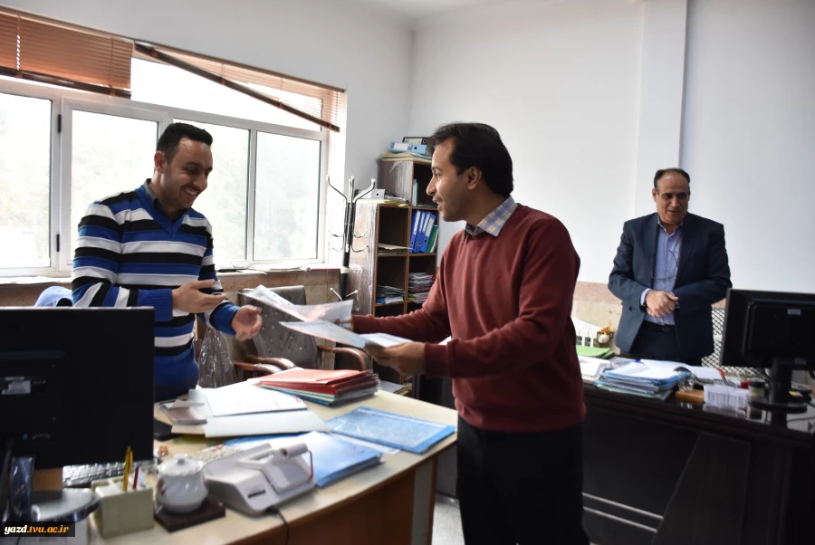 تقدیر از همکاران واحد حسابداری به مناسبت روز حسابدار 5