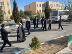 غبارروبی و عطر افشانی مزار شهید گمنام آموزشکده فنی شهید مطهری تفت 3
