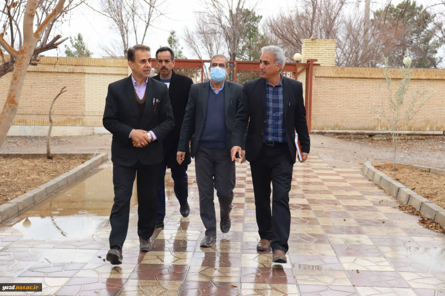 بازدید دکتر محتشمی سرپرست دانشگاه فنی و حرفه ای استان یزد از آموزشکده فنی امام علی(ع) 2