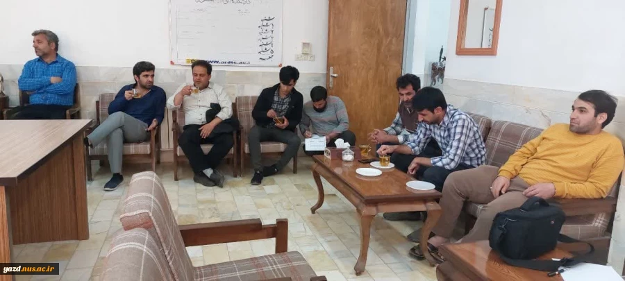 اولین جلسه شورای اداری با حضور آقای احمد علی وکیلی احمد آبادی ، سرپرست جدید آموزشکده فنی وحرفه ای شهید بهشتی اردکان برگزار شد. 9