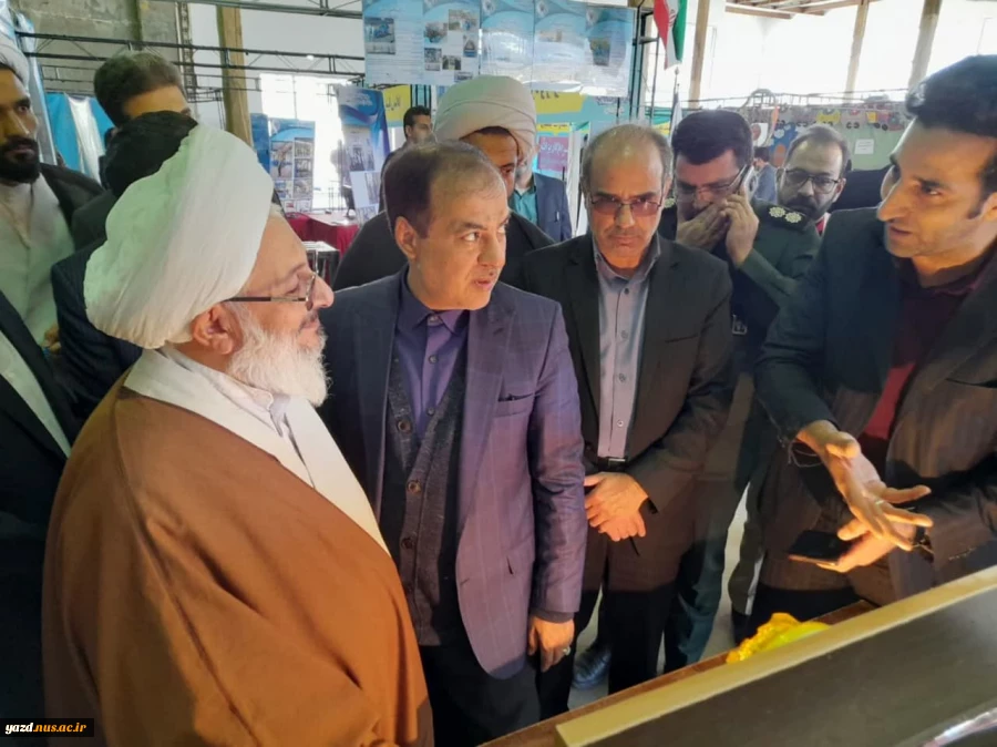 حضور آموزشکده فنی شهید مطهری در اولین نمایشگاه دستاوردهای تفت
 2