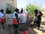 کاشت نهال به مناسبت روز درختکاری وهفته منابع طبیعی در آموزشکده فنی دختران میبد
 2