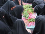 وداعی سخت و شیرین با شهید گمنام در آموزشکده فنی دختران میبد
 5
