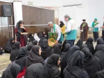 میزبانی خادمیاران امام رضا (ع) وپرچم رضوی در آموزشکده فنی دختران میبد
 7