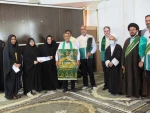 میزبانی خادمیاران امام رضا (ع) وپرچم رضوی در آموزشکده فنی دختران میبد
 8