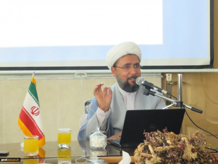 برگزاری جلسه در با موضوع غدیر وارتباط آن با مسائل روز در آموزشکده فنی دختران میبد 5