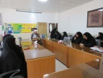 برگزاری جلسه با موضوع (آنچه باید از غدیرآموخت) در آموزشکده فنی دختران میبد
 2