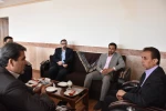 دیدار فرماندار مهریز با رئیس دانشگاه فنی و حرفه ای استان یزد 5