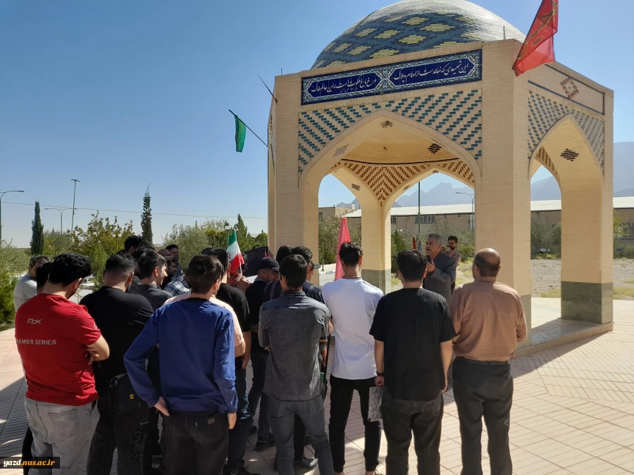 محکومیت حمله وحشیانه رژیم‌صهیونیستی در آموزشکده فنی شهید مطهری تفت 4