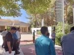 تجمع دانشگاهیان دانشگاه فنی و حرفه ای استان یزد در محکومیت حملات وحشیانه رژیم نامشروع صهیونیستی  5