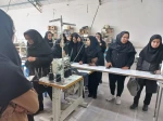 بازدید دانشجویان رشته طراحی ودوخت ازواحد تولیدی صدرا جامعه اردکان
 4