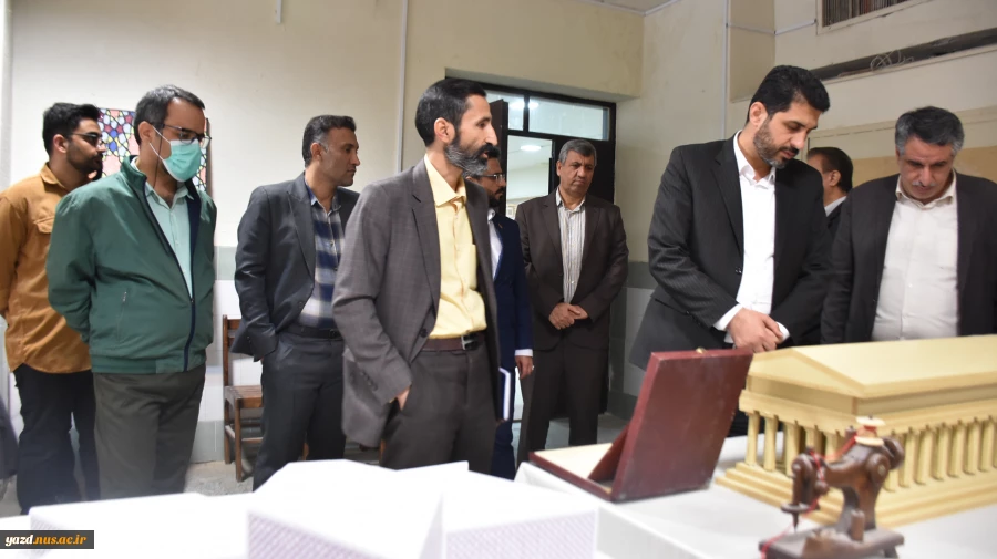 حضور معاون هماهنگی امور عمرانی استاندار یزد در دانشگاه فنی و حرفه ای واحد استان 4
