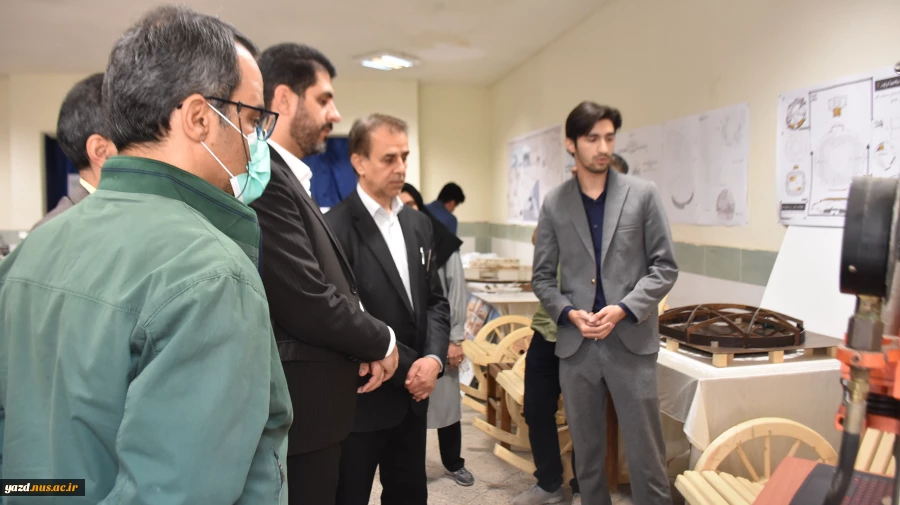 حضور معاون هماهنگی امور عمرانی استاندار یزد در دانشگاه فنی و حرفه ای واحد استان 7