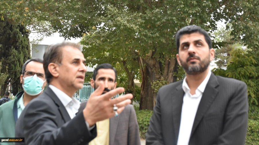 حضور معاون هماهنگی امور عمرانی استاندار یزد در دانشگاه فنی و حرفه ای واحد استان 3