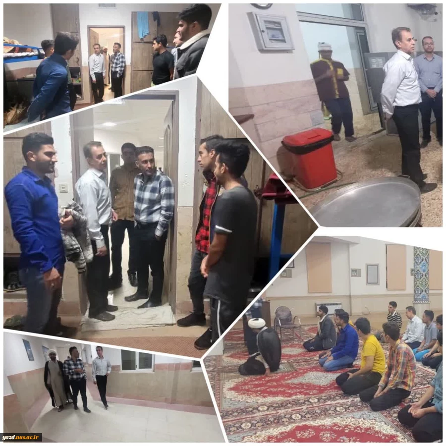 بازدید دکتر محتشمی رییس دانشگاه فنی و حرفه ای استان یزد از آموزشکده فنی شریف ابرکوه 2