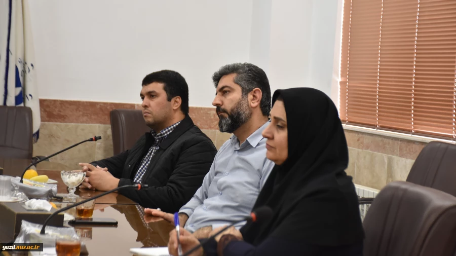 برگزاری جلسۀ شورای پژوهشی واحد استان یزد در سال تحصیلی جاری  3