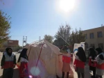 برگزاری کارگاه آموزشی چادر زنی با مشارکت واحد هلال احمر شهرستان در آموزشکده فنی دختران میبد
 5