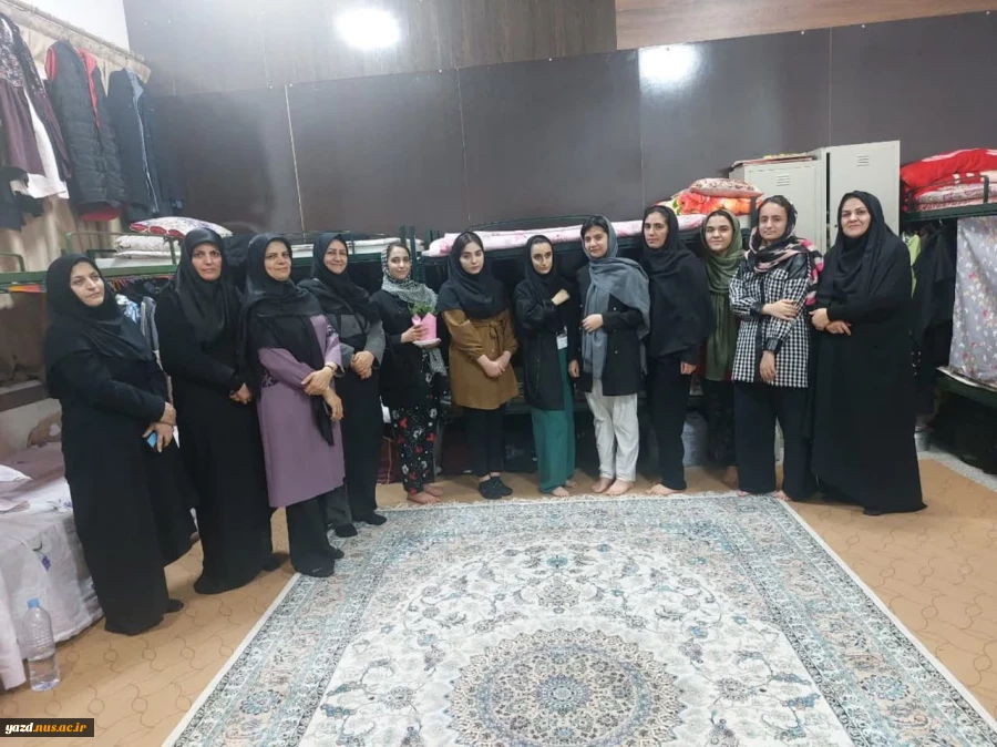 ️دیدار صمیمانه ریاست آموزشکده فنی دختران میبد با دانشجویان خوابگاهی مرکز به مناسبت روز دانشجو
 2