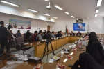 دیدار صمیمانه محمد صالح جوکار، رئیس کمیسیون امور داخلی کشور و شوراها در مجلس شورای اسلامی با دانشجویان دانشگاه فنی و حرفه ای استان یزد 5