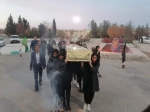 مراسم تشییع و وداع با لاله فاطمی در آموزشکده فنی کشاورزی امین خاتم برگزار شد 2