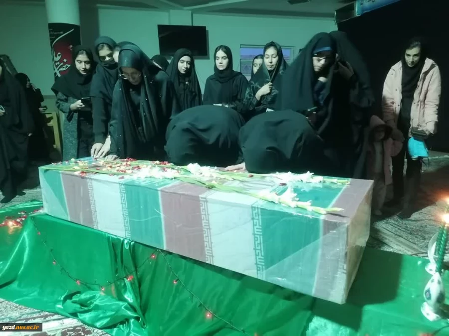 مراسم تشییع و وداع با لاله فاطمی در آموزشکده فنی کشاورزی امین خاتم برگزار شد 4