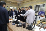 افتتاح نمایشگاه دائمی دست آوردهای دانشجویی آموزشکده شهید بهشتی اردکان به مناسبت هفته پژوهش با حضور دکتر تقوایی مشاور عالی استاندار ، دکتر محتشمی رییس دانشگاه فنی وحرفه ای یزد 10