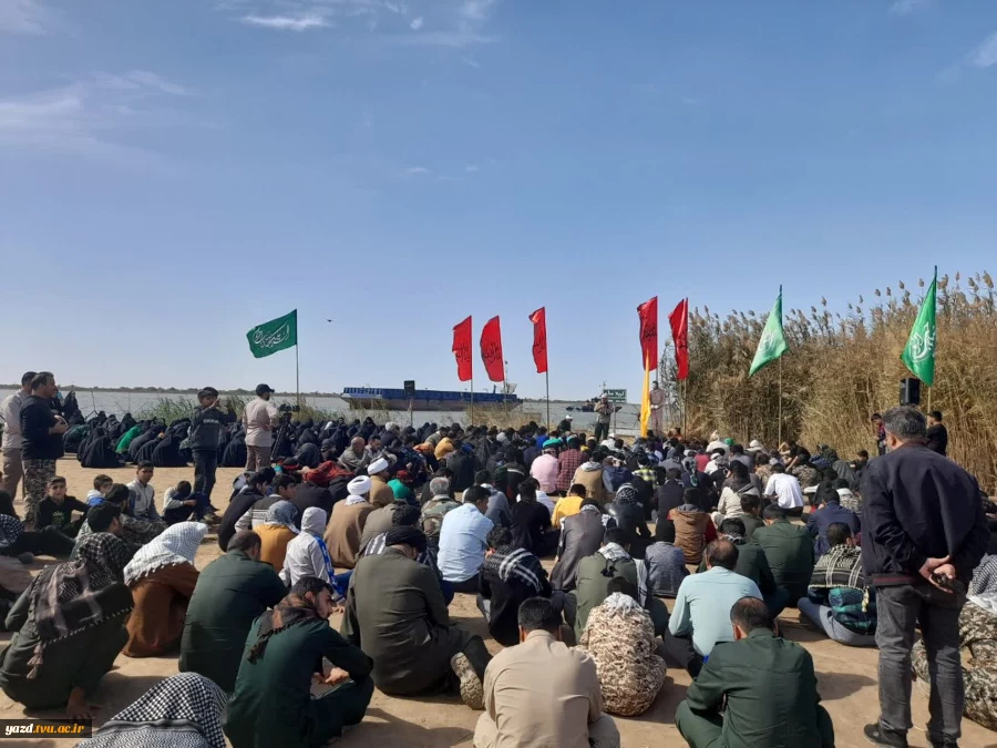 اعزام کاروان راهیان نور دانشجویان دانشگاه فنی و حرفه ای استان یزد به مناطق عملیاتی جنوب 5