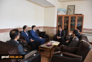 برگزاری نشست مشترک با نمایندگان سازمان انرژی اتمی ایران - استان یزد 2