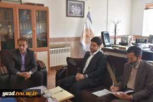 برگزاری نشست مشترک با نمایندگان سازمان انرژی اتمی ایران - استان یزد 4