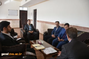 برگزاری نشست مشترک با نمایندگان سازمان انرژی اتمی ایران - استان یزد 5