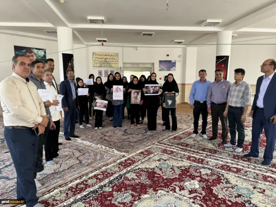 تجمع اعتراضی دانشگاهیان دانشگاه ملی مهارت استان یزد همزمان با دانشجویان سراسر کشور  5