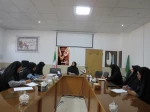 نشست اولین جشنواره ملی فرهنگی هنری و دانش بنیان در حوزه‌ عفاف و حجاب در دانشگاه ملی مهارت واحد دختران میبد با موضوع جشنواره فردخت 3