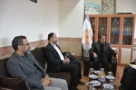 دیدار رئیس دانشگاه ملی مهارت واحد استان یزد با فرماندار و رئیس آموزش و پرورش شهرستان تفت 2