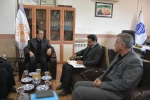 دیدار رئیس دانشگاه ملی مهارت واحد استان یزد با فرماندار و رئیس آموزش و پرورش شهرستان تفت 3