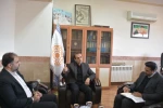 دیدار رئیس دانشگاه ملی مهارت واحد استان یزد با فرماندار و رئیس آموزش و پرورش شهرستان تفت 4