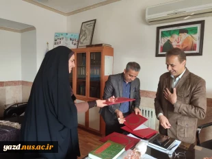 تقدیر از عوامل مالی دانشگاه ملی مهارت استان یزد 4
