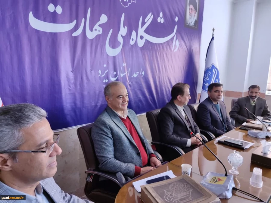 برگزاری پنجمین مجمع عمومی اتحادیه برق و رباتیک دانشگاه ملی مهارت به میزبانی استان یزد 5