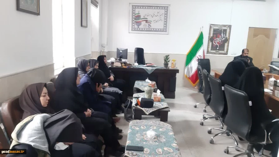 برگزاری مراسم وفات حضرت ام البنین (س) و روز تکریم مادران شهدا در آموزشکده ملی مهارت واحد دختران میبد
 2