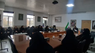 برگزاری مراسم وفات حضرت ام البنین (س) و روز تکریم مادران شهدا در آموزشکده ملی مهارت واحد دختران میبد
 4
