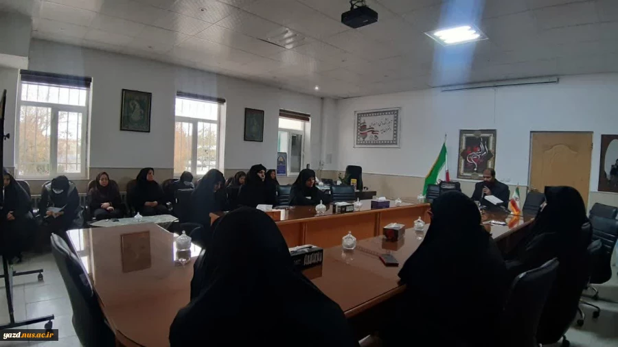 برگزاری مراسم وفات حضرت ام البنین (س) و روز تکریم مادران شهدا در آموزشکده ملی مهارت واحد دختران میبد
 4