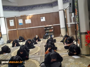 واحد فرهنگی دانشگاه ملی مهارت واحد دختران میبد برگزار می کند.
 6