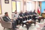 دیدار رئیس و کارکنان آموزشکده ملی مهارت شریف با فرماندار شهرستان ابرکوه 5