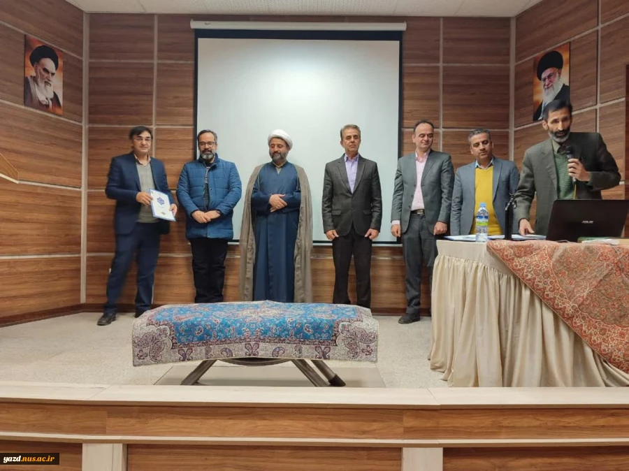 برگزاری آئین اختتامیۀ هفتۀ پژوهش و فناوری سال 1403 در دانشگاه ملی مهارت استان یزد 5