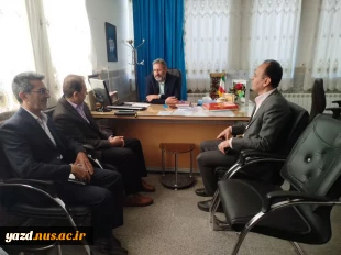 دیدار رئیس دانشگاه ملی مهارت استان یزد با رئیس آموزش و پرورش شهرستان خاتم 3