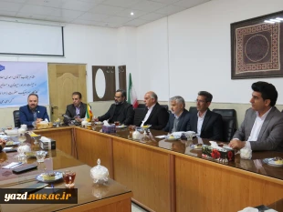جلسه دکتر احمدی معاونت پژوهشی دانشگاه ملی مهارت با رؤسای مراکز دانشگاه ملی مهارت استان یزد در آموزشکده دختران میبد
 4