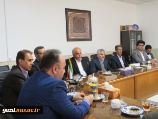 جلسه دکتر احمدی معاونت پژوهشی دانشگاه ملی مهارت با رؤسای مراکز دانشگاه ملی مهارت استان یزد در آموزشکده دختران میبد
 6