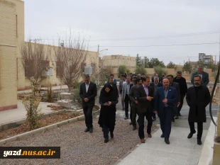 برگزاری مراسم آیین افتتاح کارگاه سرامیک حضرت زهرا (س) در آموزشکده ملی مهارت دختران میبد 2