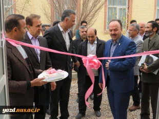 برگزاری مراسم آیین افتتاح کارگاه سرامیک حضرت زهرا (س) در آموزشکده ملی مهارت دختران میبد 3