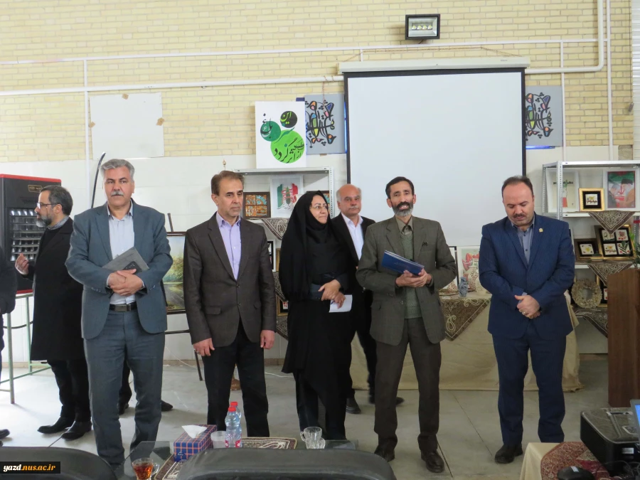 برگزاری مراسم آیین افتتاح کارگاه سرامیک حضرت زهرا (س) در آموزشکده ملی مهارت دختران میبد 2